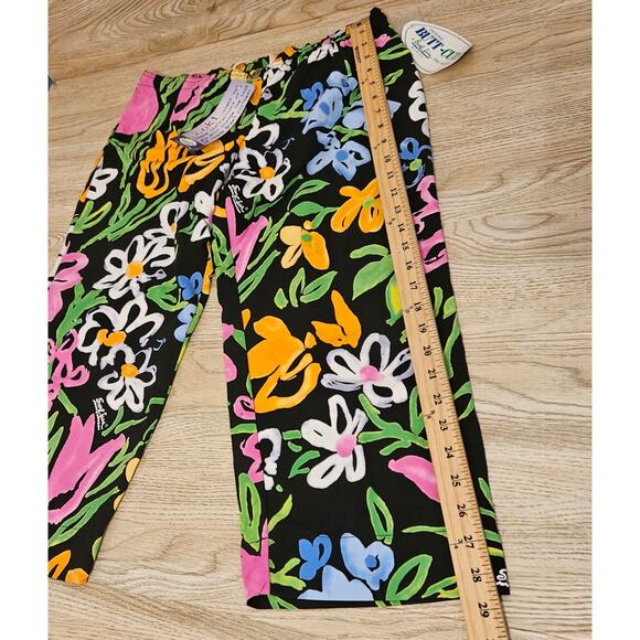 Vintage Surf Line Hawaii Floral Capris Original Butt-Cuts Womens Size Medium NWT - Picture 3 of 8